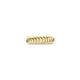 Vintage Geribbelde Ring