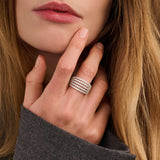 Stardust Zirkonia Ring - L model