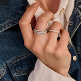 Stardust Zirkonia Ring - M model