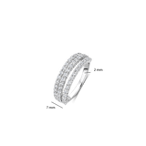 Stardust Zirkonia Ring - M model