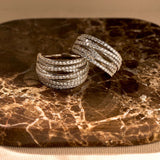 Stardust Zirkonia Crossover Ring - M model