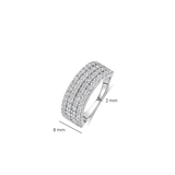 Stardust Zirkonia Classic Ring