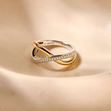 Organic Open Zirkonia Ring