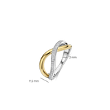 Organic Open Zirkonia Ring