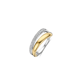 Asymmetric Open Zirkonia Ring