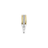 Triple Band Zirkonia Ring Goudkleurig
