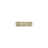 Triple Band Zirkonia Ring Goudkleurig
