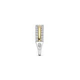 Triple Band Zirkonia Ring