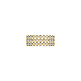 Layered Ronde Zirkonia Ring