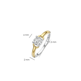 Classic Open Zirkonia Ring 6mm