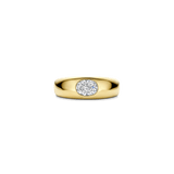 Bold Ovale Zirkonia Ring