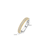 Tennis Ring Goudkleurig