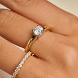 Classic Zirkonia Ring 6mm