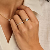Classic Zirkonia Ring 6mm