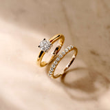 Classic Zirkonia Ring 6mm