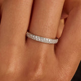 Classic Zirkonia Ring 8mm