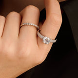 Classic Zirkonia Ring met steen