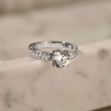 Classic Zirkonia Ring met steen