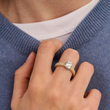 Classic Zirkonia Ring met steen