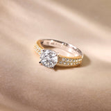 Classic Zirkonia Ring met steen