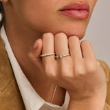 Classic Kleine Zirkonia Ring