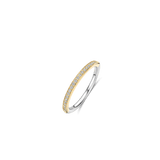 Dunne Zirkonia Ring Goudkleurig