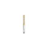 Dunne Zirkonia Ring Goudkleurig