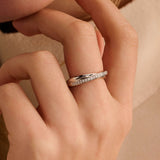 Zirkonia Crossover Ring - XS model