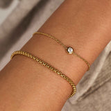 Classic Box Chain Armband