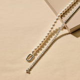 Parel Armband met schakel
