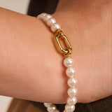 Parel Armband met schakel