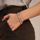 Baguette Tennis Armband