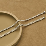 Baguette Tennis Armband