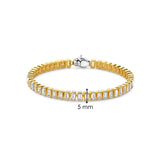 Baguette Tennis Armband