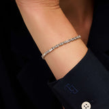 Baguette Tennis Armband