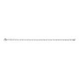 Baguette Tennis Armband