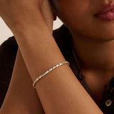 Baguette Tennis Armband