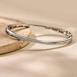 Zirkonia Crossover Bangle