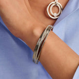 Zirkonia Crossover Bangle