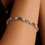 Ronde Zirkonia Armband