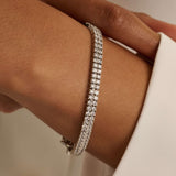 Dubbele Tennis Armband