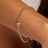 Fijne Schakel Armband