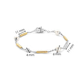 Structure Parel Charm Armband