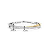 Zirkonia Crossover Bangle