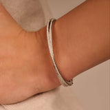 Zirkonia Crossover Bangle
