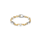 Connected Zirkonia Parel Armband