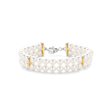 Classic Dubbele Parel Armband