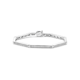 Vintage Zirkonia Schakel Armband