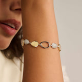 Armband met steentjes en zirkonia