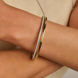 Zirkonia Double Bangle